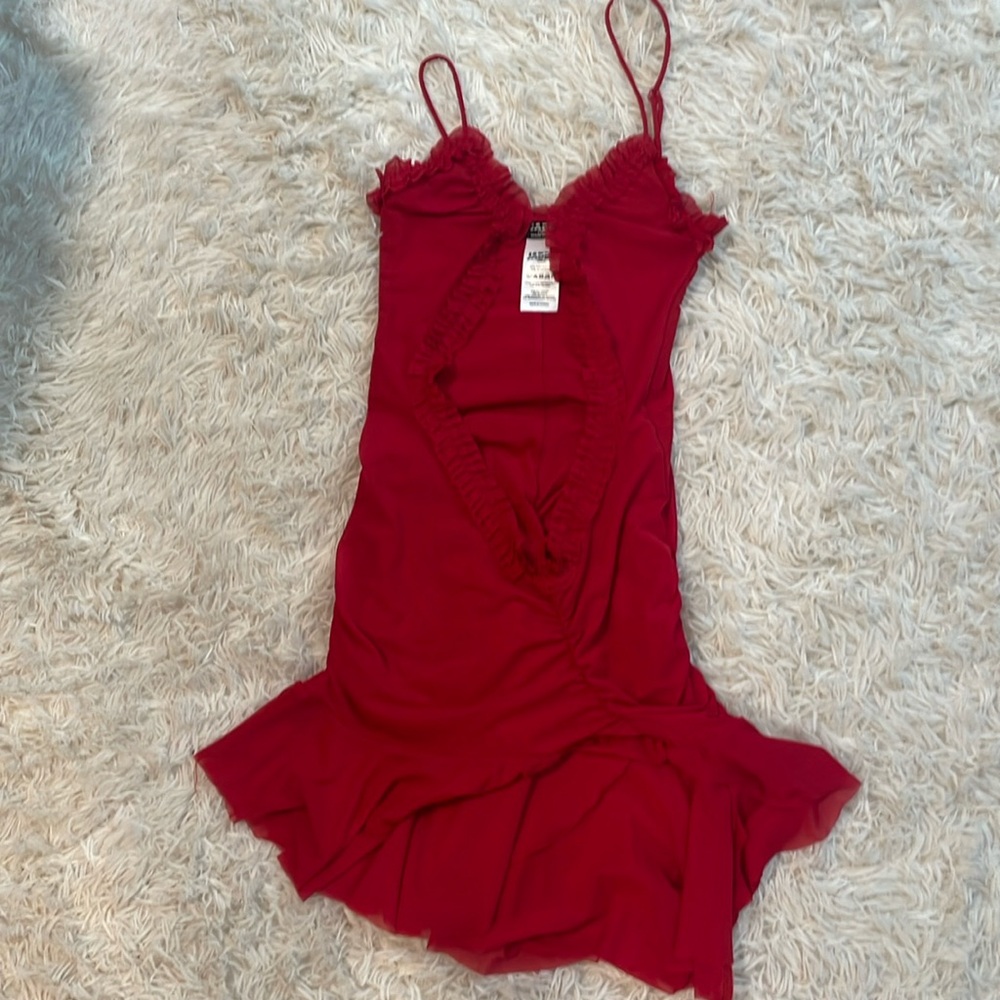Never worn jaded london red dress